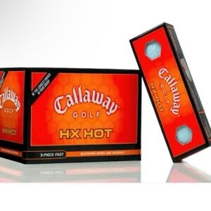 NWT-Callaway HX NWT HOT Golf Balls-4 Sleeves 12 Golf Balls